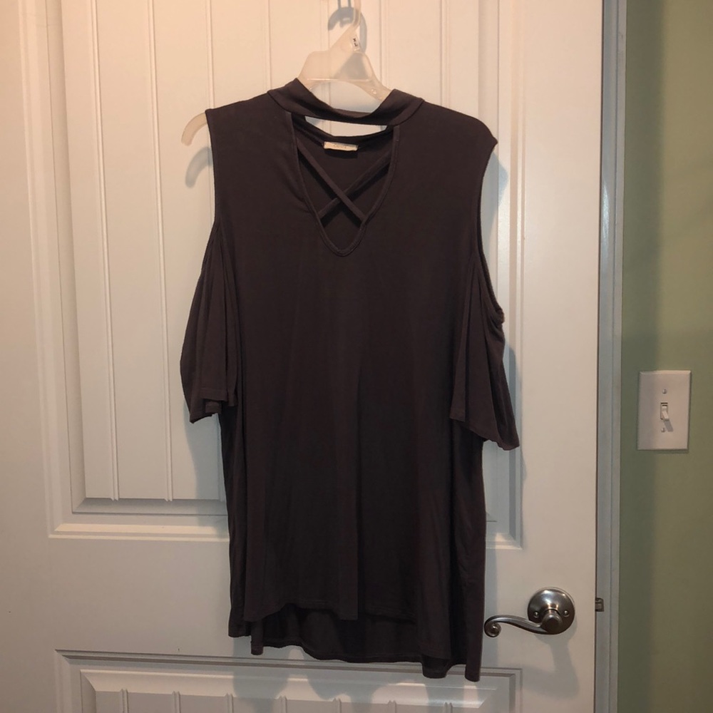 Purple blouse